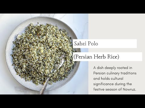 Sabzi Polo: A Fragrant Celebration of Persian Cuisine | Cooking with Zahra