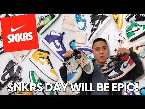 Nike SNKRS DAY is TOMORROW! TONS of SNEAKER HEAT DROPPING!