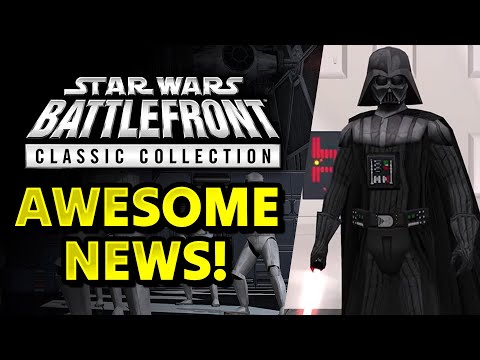 This is GREAT news for the Star Wars Battlefront Classic Collection!