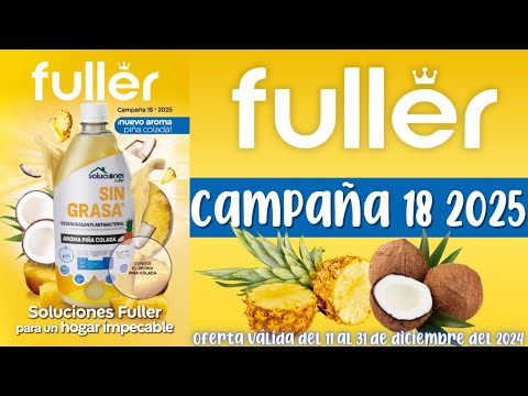 ✨Catálogo FULLER Campaña 18 2025 🥥🍍