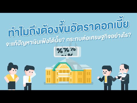 ทำไมถึงต้องขึ้นอัตราดอกเบี้ย ?