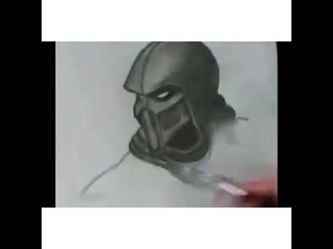 How to draw Noob Saibot - Mortal Kombat Short