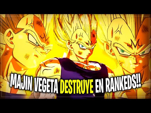 Tiene un DAÑO increíble!! MAJIN VEGETA DESTRUYE en RANKEDS!! DRAGON BALL SPARKING! ZERO