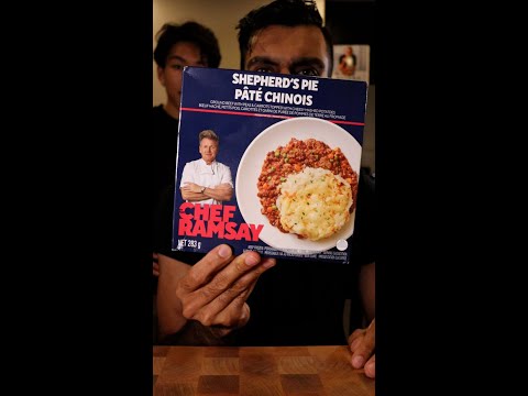 Let's Try Gordon Ramsay's FROZEN MEALS