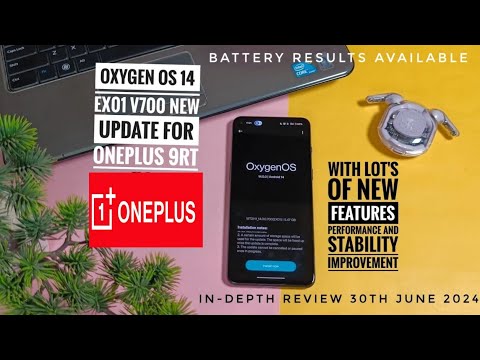 oxygen os 14 new update EX01 v700 for OnePlus 9rt: what's New?