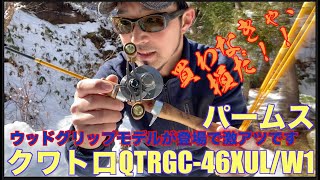 【渓流ベイトフィネス】パームス・クワトロQTRGC-46XUL/W1を買ってしまった！！