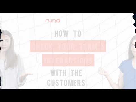 How to check customer interactions | Mobile App | Runo