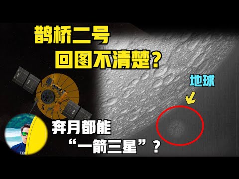 鹊桥二号环月工作，拍摄月球照片为何模糊不清？中国发射月球导航卫星“一箭三星” DRO卫星火箭发射失利，低调奢华，正在进行太空救援，奔向月球（2024）@laofangDDD