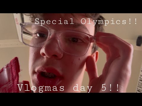 Special Olympics!!🌲⛄️|Vlogmas day 5!!