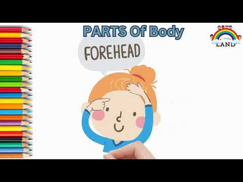 "Learning Body Parts with Drawing #5| Fun Art Lessons for Kids"