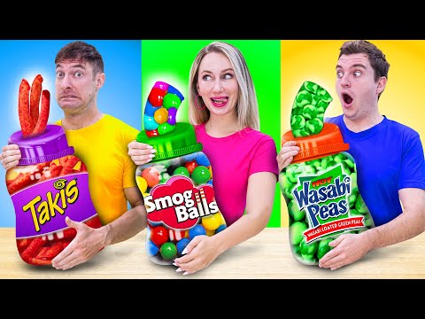 Trying The World's Spiciest VS Sourest Foods! Extreme Spicy Vs Sour Challenge By Crafty Hype