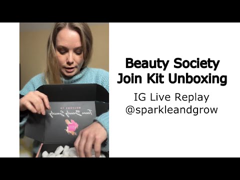 Beauty Society Join Kit Unboxing 💖 Hyper Growth Company!