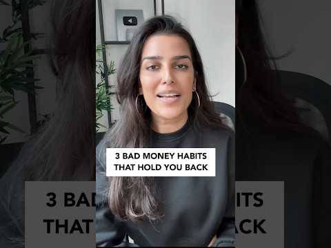 Bad money habits that hold you back #shorts #moneytips