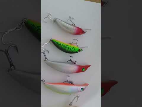 🐟 3D Minnow Fishing Lure with Three Hooks #fishing #lure