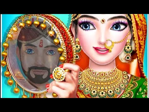 Indian Rani Wedding - North Indian Celebrity Wedding Game - Big Indian Marriage Rituals