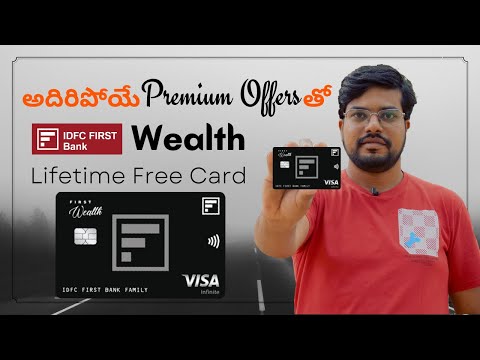 IDFC First Wealth Credit Card review in Telugu | Benefits | Apply IDFC First Bank Credit Card 2022