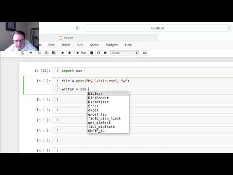 Writing Data into a CSV File using Python