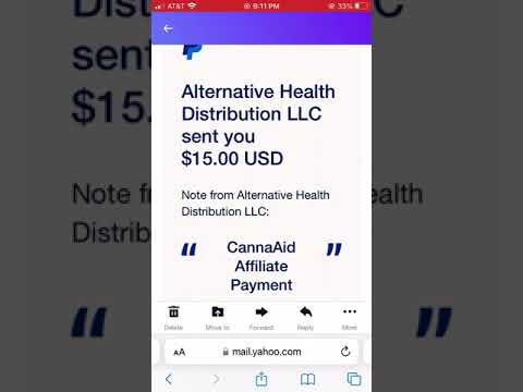 FREE PAYPAL PAYMENT PROOF FROM EARNING FROM ONLINE LEGAL CANNABIS 2023