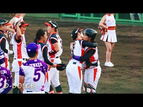 女子プロ野球【かわいい過ぎ!!!プレーでは見せない表情】埼玉アストライア スターティングメンバー発表!!! 2018/06/22