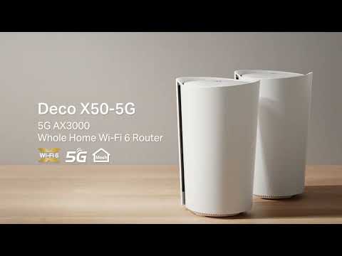 Deco X50 5G - 5G AX3000 Whole Home Wi-Fi 6 Router