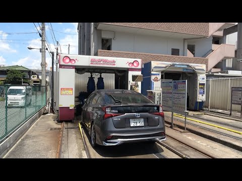 激レア洗車機が残っている洗車場で洗車を満喫してみた＼(^o^)／