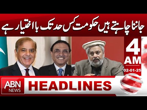 HEADLINES 4:00 AM | 2 JANUARY 2025 | ABN NEWS