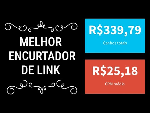 🚦Melhor ENCURTADOR DE LINK Para Ganhar Dinheiro online 🔱 (2024 - FUNCIONANDO)