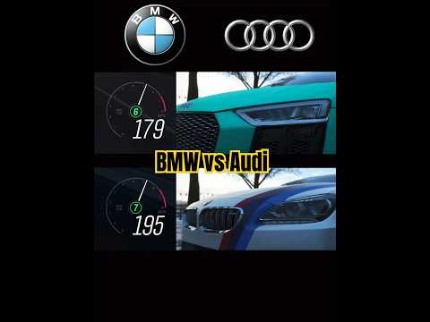 BMW vs AUDI 🥶🥶 #bmw #audi #youtubeshorts