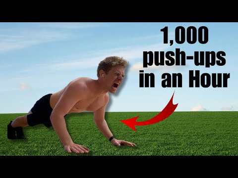 I did 1000 pushups - here’s what happened to my body