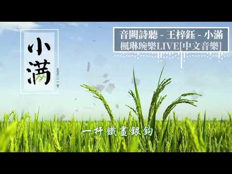 小滿 - 音闕詩聽 - feat.王梓鈺【中文音樂】【動態歌詞】Lyrics【無損音質】春暖已過，夏熱漸起。徐徐溫風，拂去了殘春的脂粉與餘香