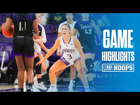 Furman at Washington | Highlights | Big Ten Women’s Basketball | 12/19/2024