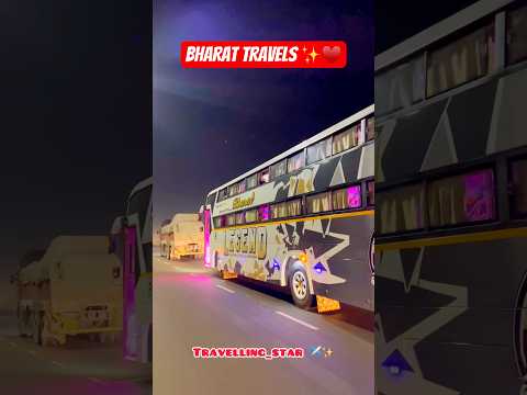 Bharat Travels New Luxurious Bus ✨👑 ll Ahmedabad To Diu Sleeper Luxurious Bus #Luxurybus #Travels