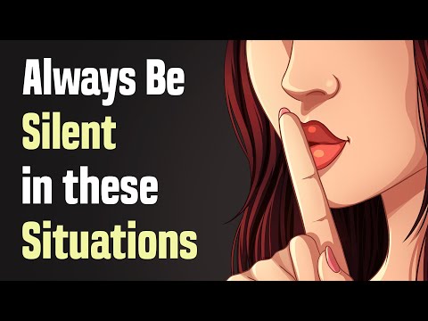 10 Situations Where It’s Better to Stay Silent