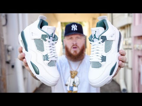 HOW GOOD ARE THE JORDAN 4 OXIDIZED GREEN SNEAKERS?! (Early In Hand Review)