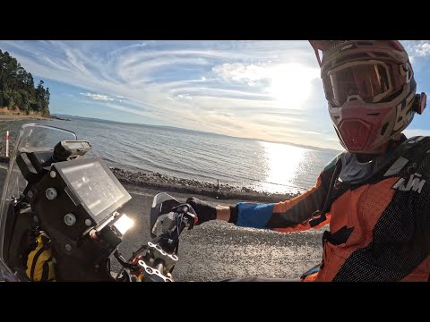 Test riding a KTM 450 Dakar on my local’s