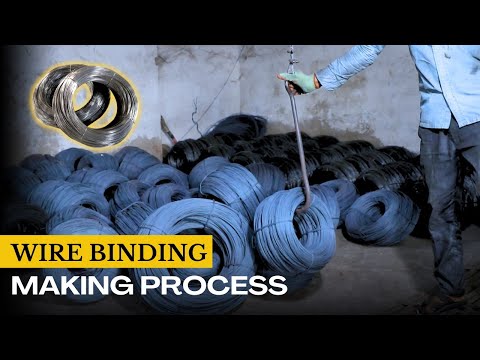 Binding Wire Manufacturing | How Steel Binding Wire is Done Inside the Factory | Binding Wire