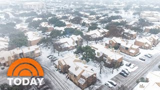 Winter storm brings record snow, rain and sleet to the South