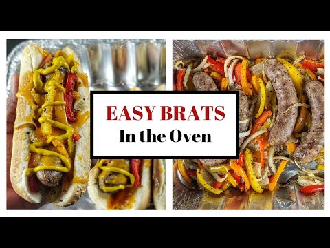 How to Cook Bratwurst in the Oven