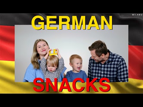 Emorett & Elodie Try German Snacks | Milabu