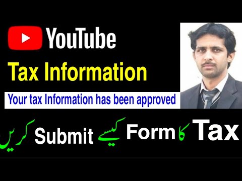 How to submit tax Information form in google adsense | How to add tax information in adsense Account