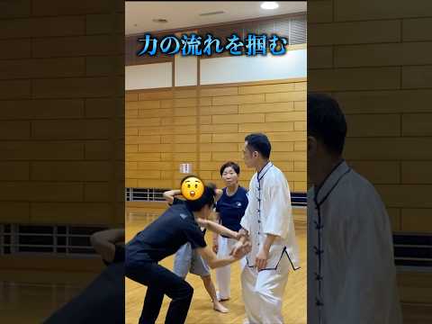 相手に力の波を伝える練習法 #がっきーちゃんぷる #kungfu #石垣正樹#中国武術