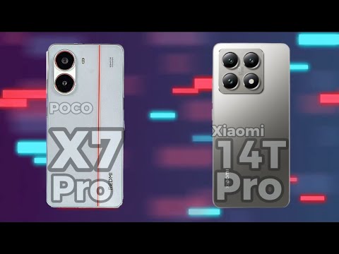 Poco X7 Pro vs Xiaomi Mi14T Pro comparison