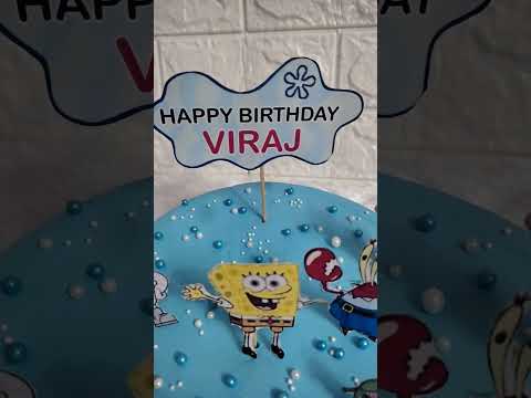 Spongebob cake.... pineapple cake