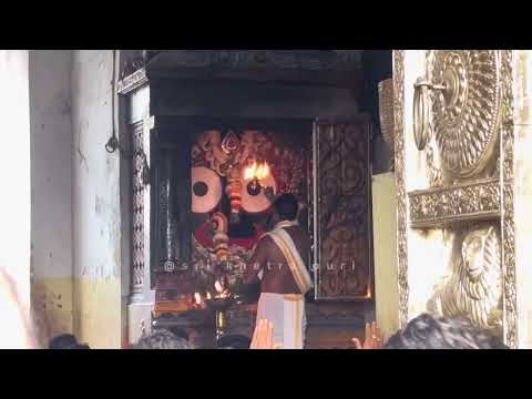 Today Jagannath temple darshan and Mangal Aarti darshan of Shree Jagannath 🙏🏻✨🥺Jagannath temple puri