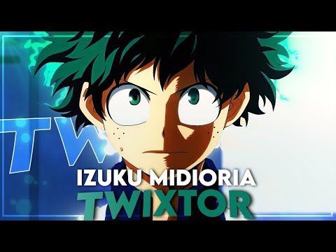 IZUKU MIDORIA --DEKU-- TWIXTOR CLIPS FOR EDIT 4K 60FPS