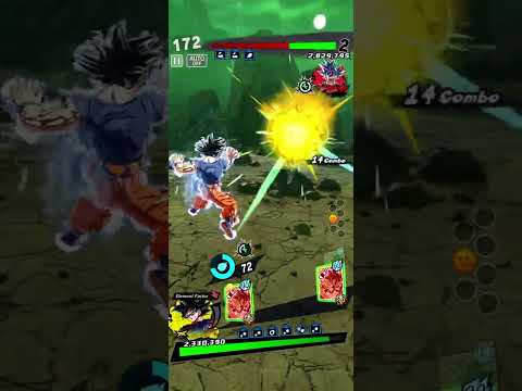 Dragon Ball Legends: ULTRA Ui Sign Goku VS Mastered Ultra Instinct Goku #dbl #ultrainstinctgoku