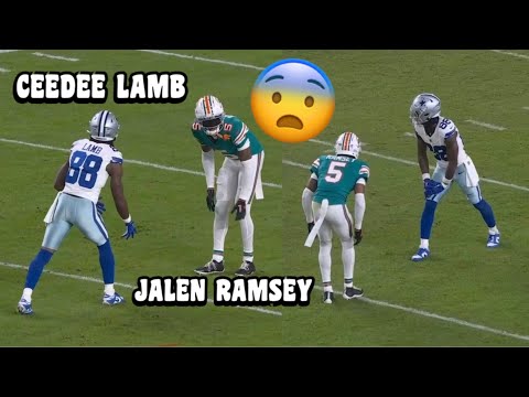 Ceedee Lamb Vs Jalen Ramsey & Xavien Howard 🔥 (WR Vs CB) Cowboys Vs Dolphins 2023 highlights