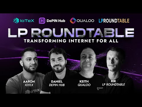 LP Roundtable Deep Dive into DePIN with DePIN Hub, IoTeX & Qualoo live from Koh Samui, Thailand