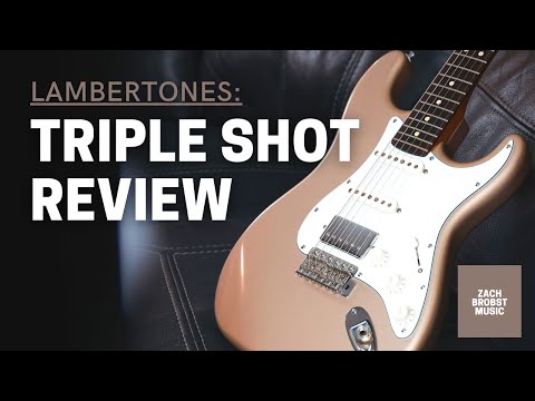 LAMBERTONES "the Triple Shots" & "the Crema" HSS Review | Boutique Stratocaster Pickups