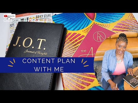 How to Plan Monthly Business Content| Content Creator